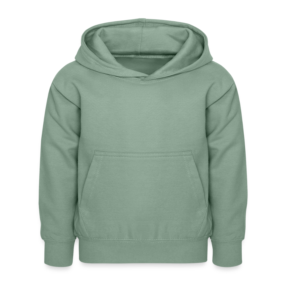 Kids Hoodie mit Spruch - steel green