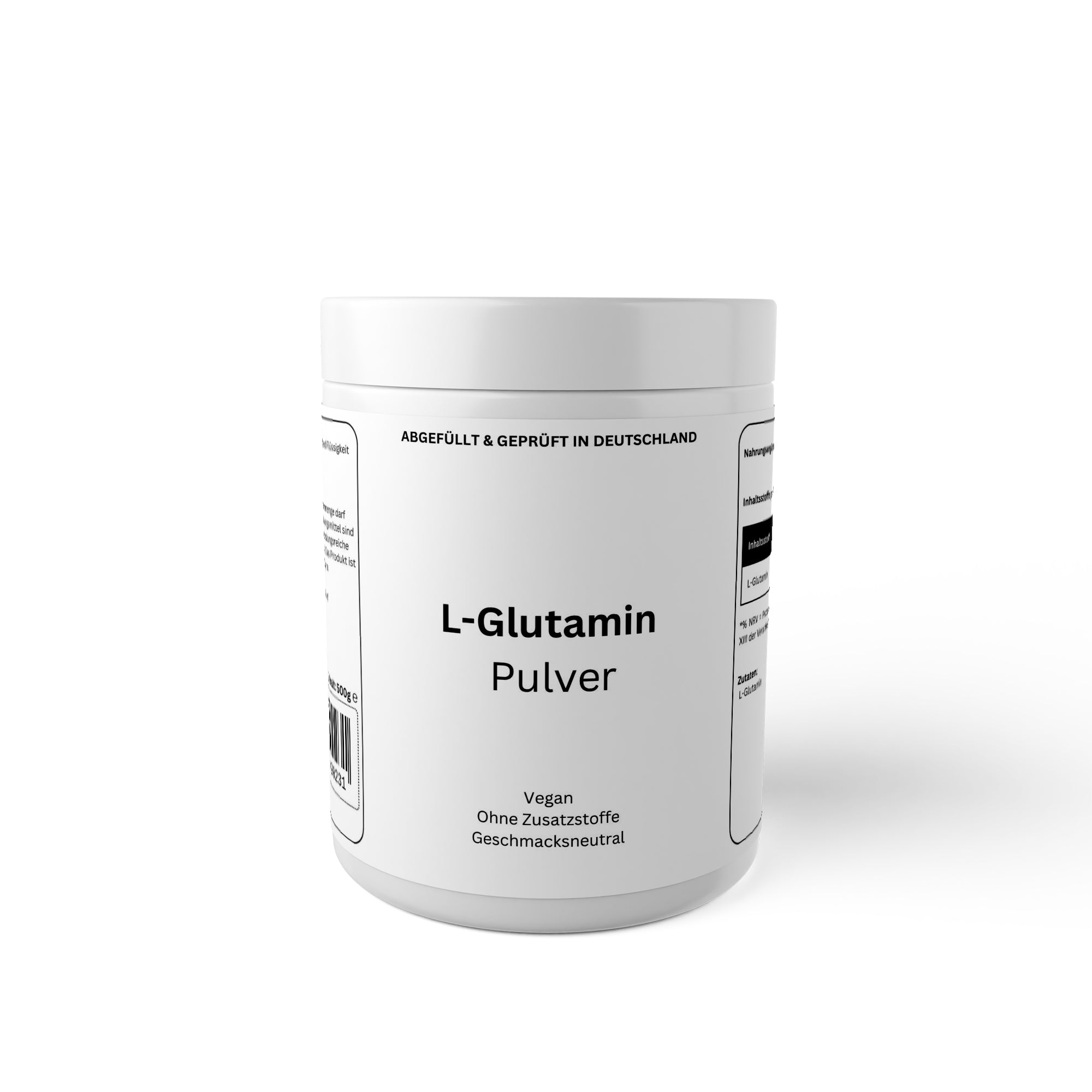 L-Glutamin Pulver 500g – Muskelaufbau & Regeneration | Keliya