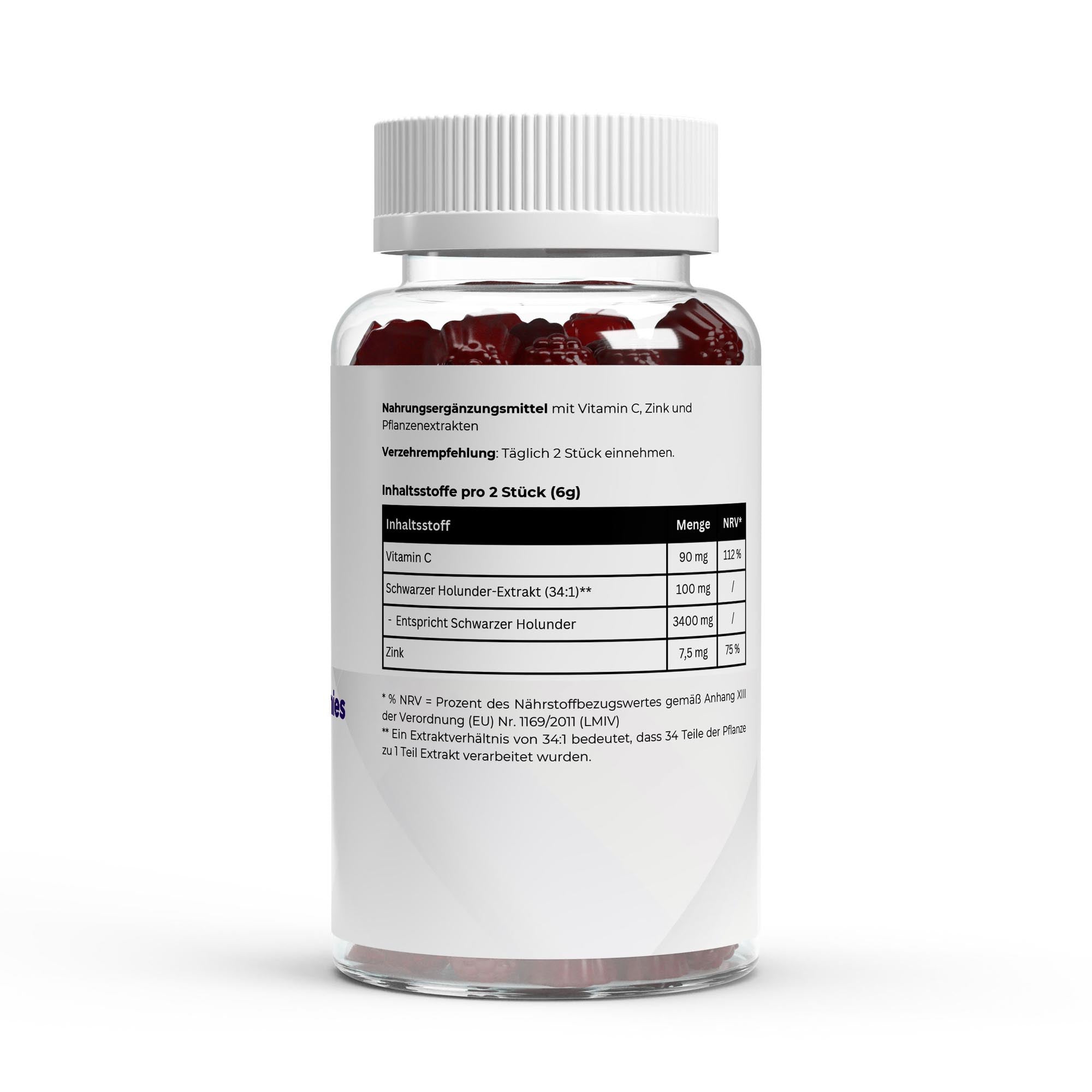 IMMUNITY HEROES Gummies – Elderberry + Vitamin C + Zink | Keliya