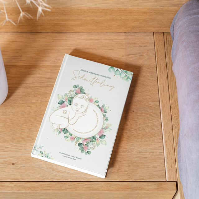 Erinnerungstagebuch für das erste Babyjahr