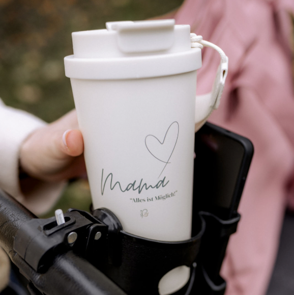 Keliya Mama Thermobecher – 600 ml Edelstahl-Becher für heiße & kalte Me-Time-Momente