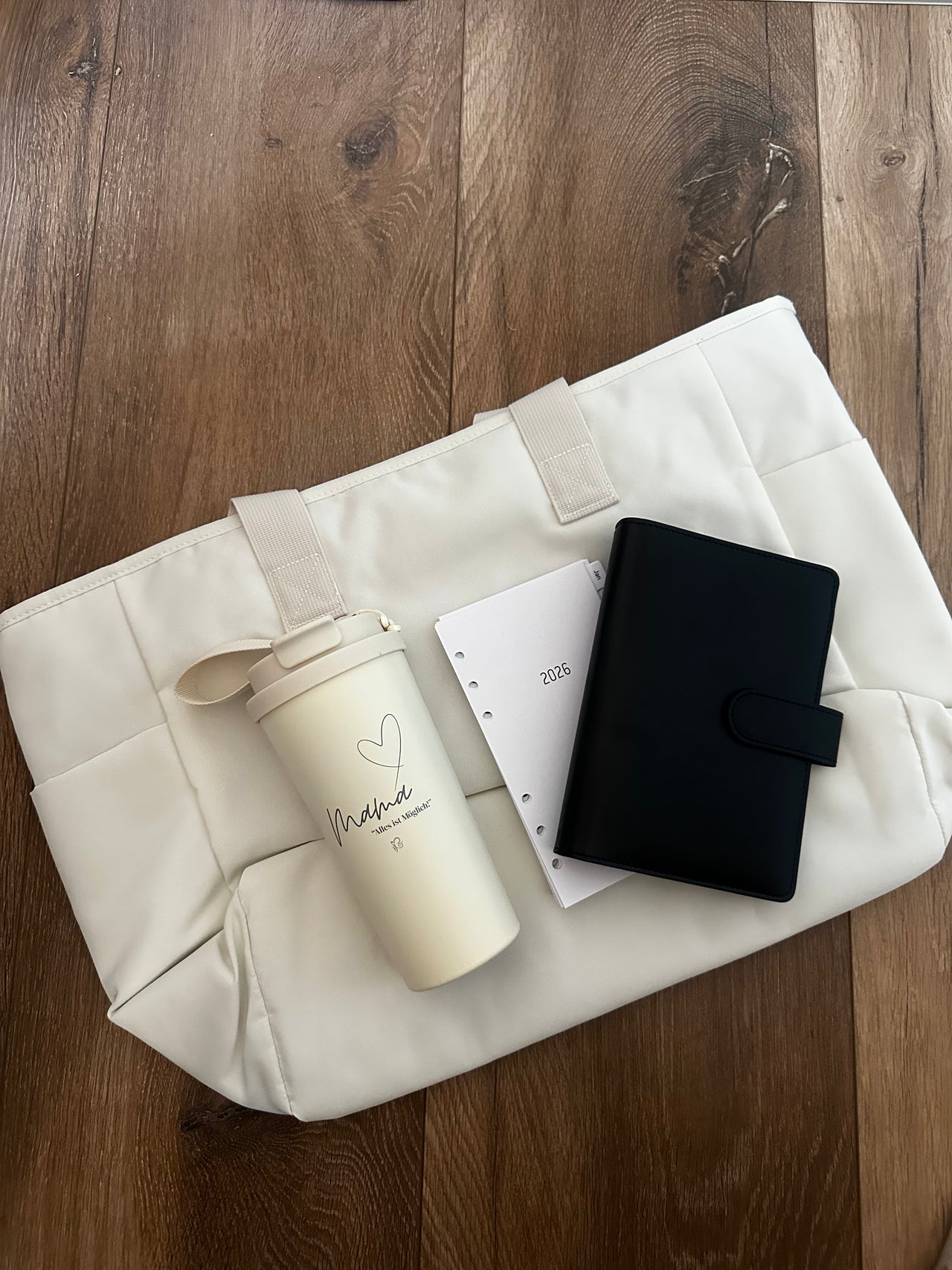 Daily Balance Set – Shopper + Planer + Thermobecher