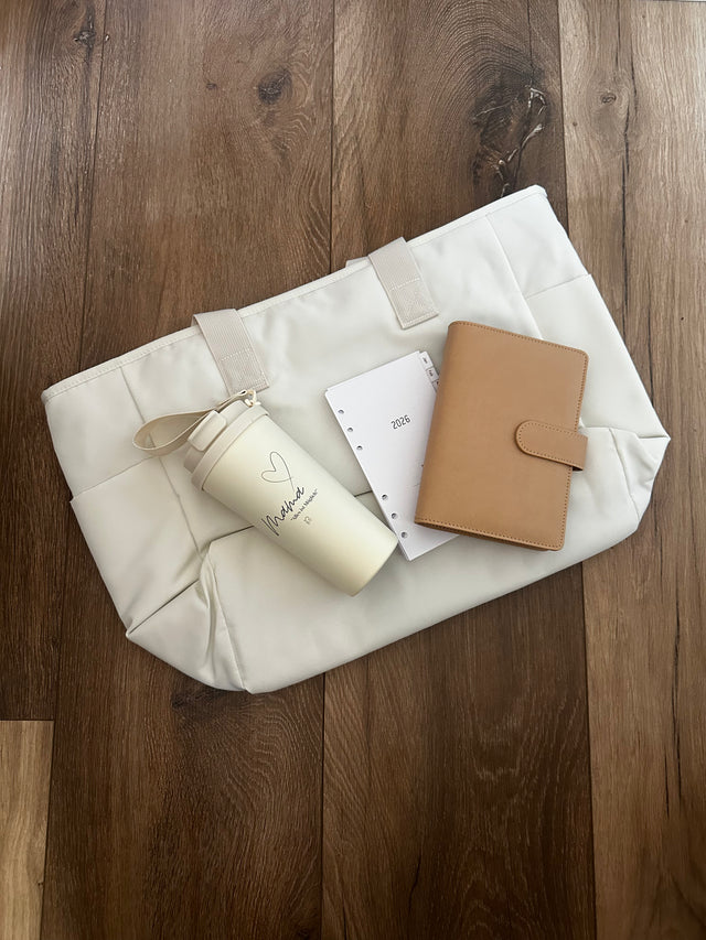 Daily Balance Set – Shopper + Planer + Thermobecher