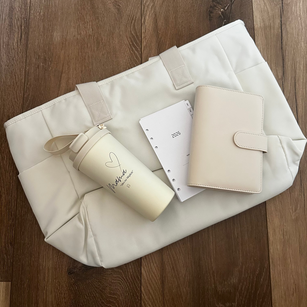 Daily Balance Set – Shopper + Planer + Thermobecher