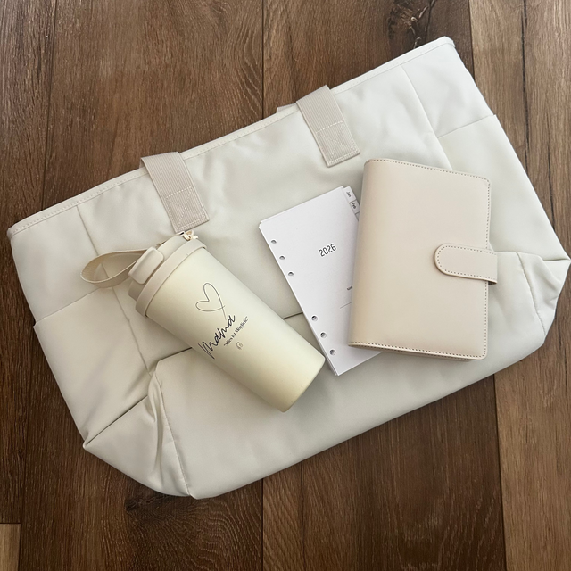 Daily Balance Set – Shopper + Planer + Thermobecher