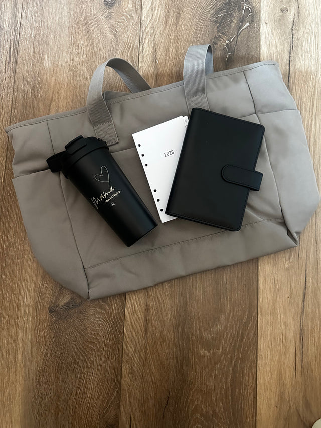 Daily Balance Set – Shopper + Planer + Thermobecher