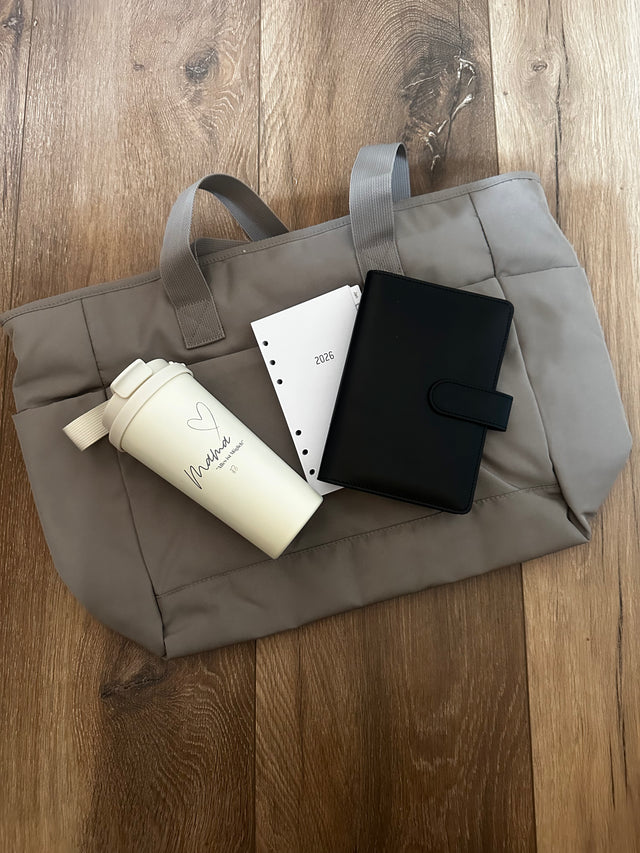 Daily Balance Set – Shopper + Planer + Thermobecher