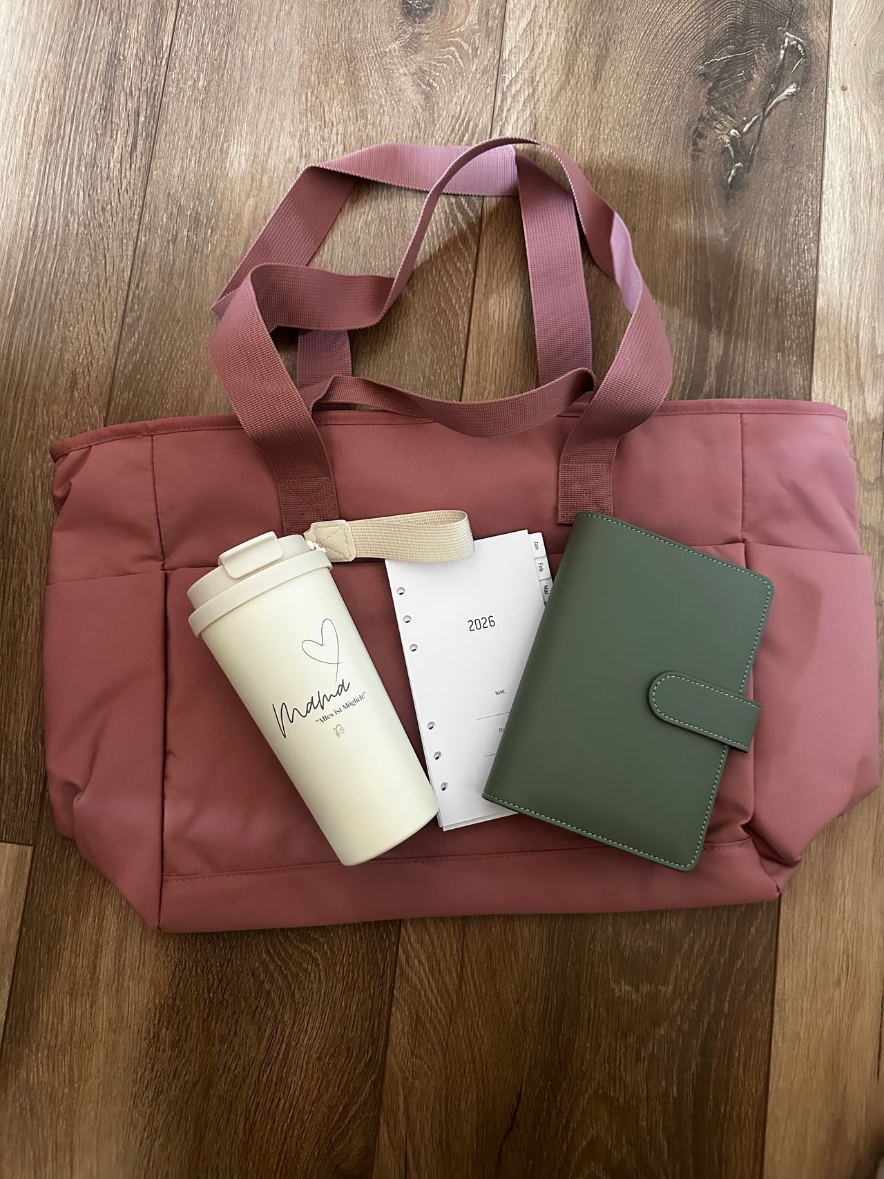 Daily Balance Set – Shopper + Planer + Thermobecher