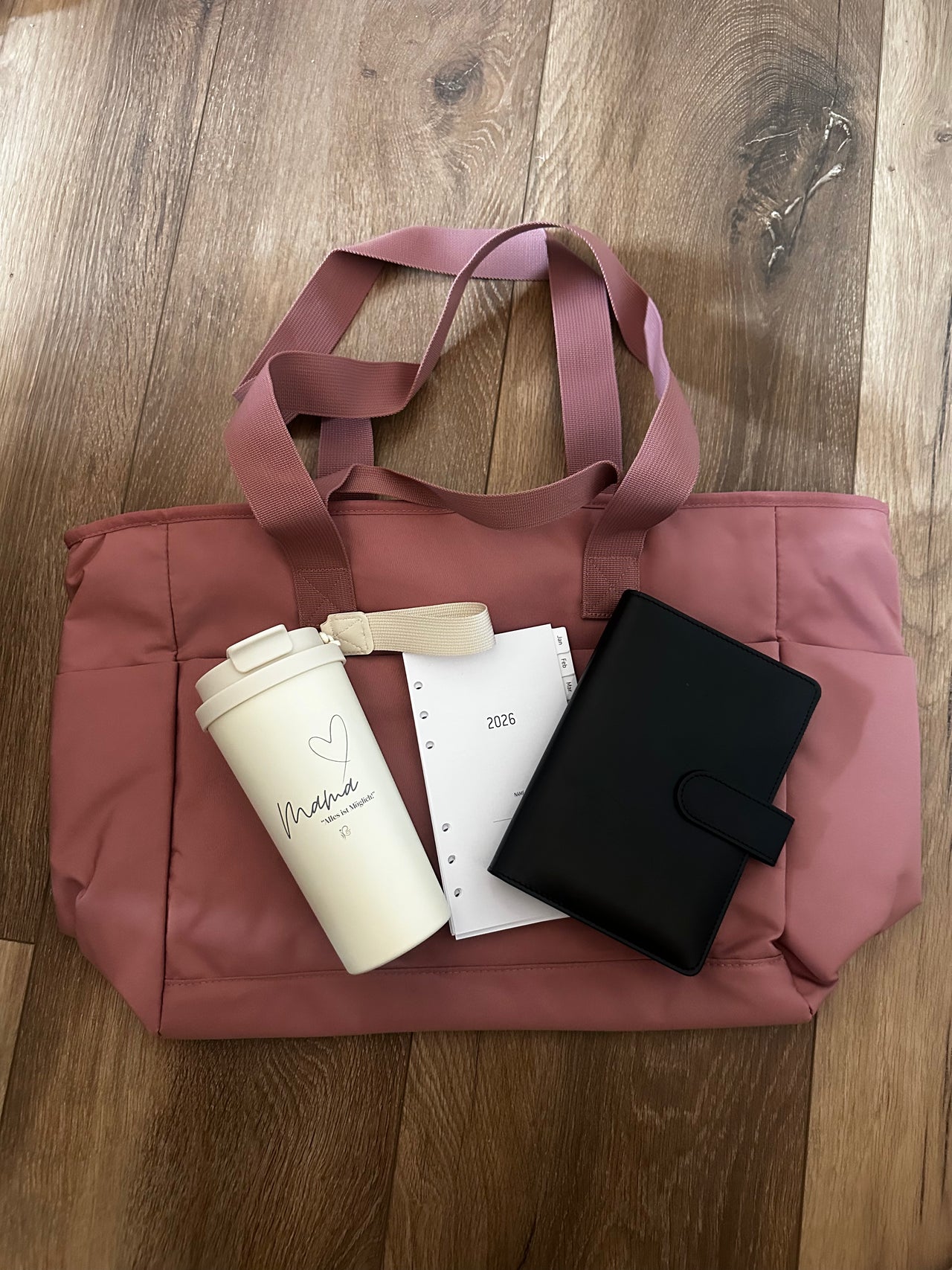 Daily Balance Set – Shopper + Planer + Thermobecher