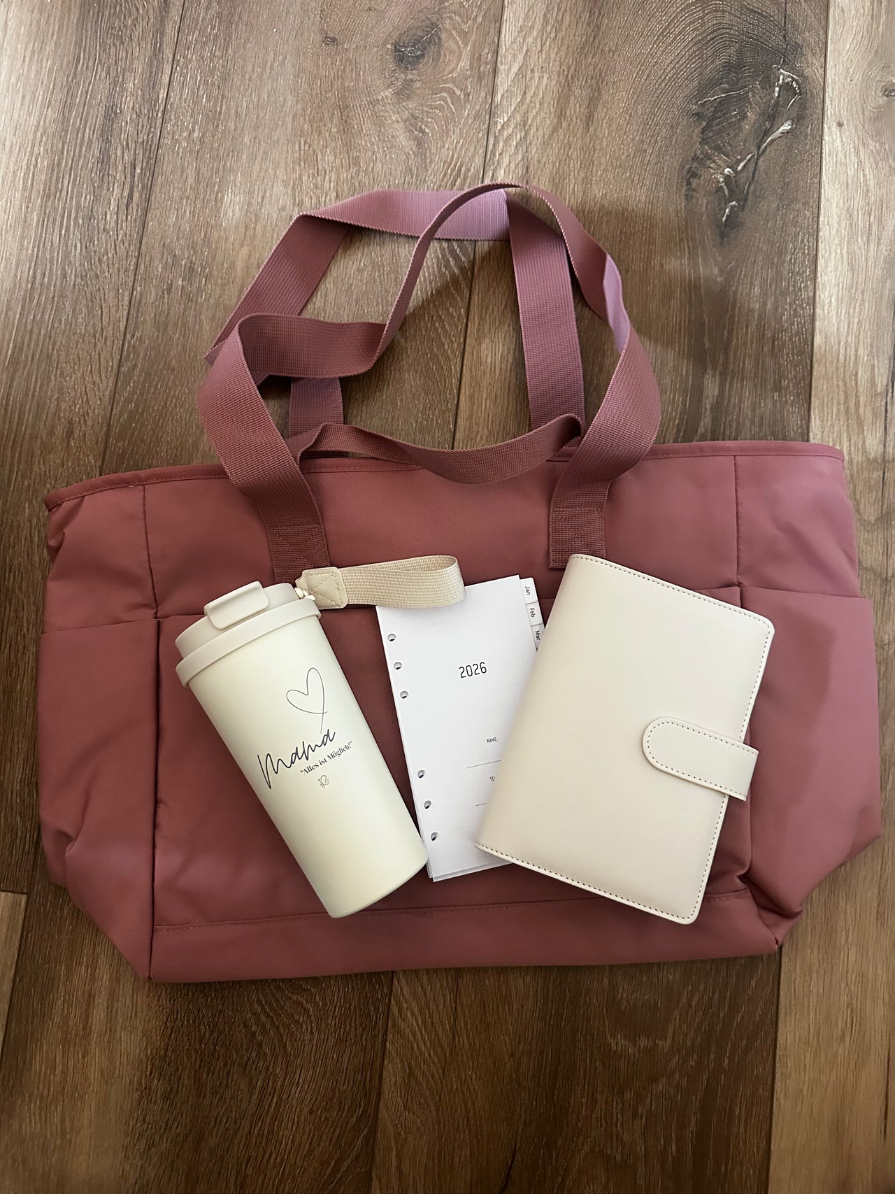 Daily Balance Set – Shopper + Planer + Thermobecher