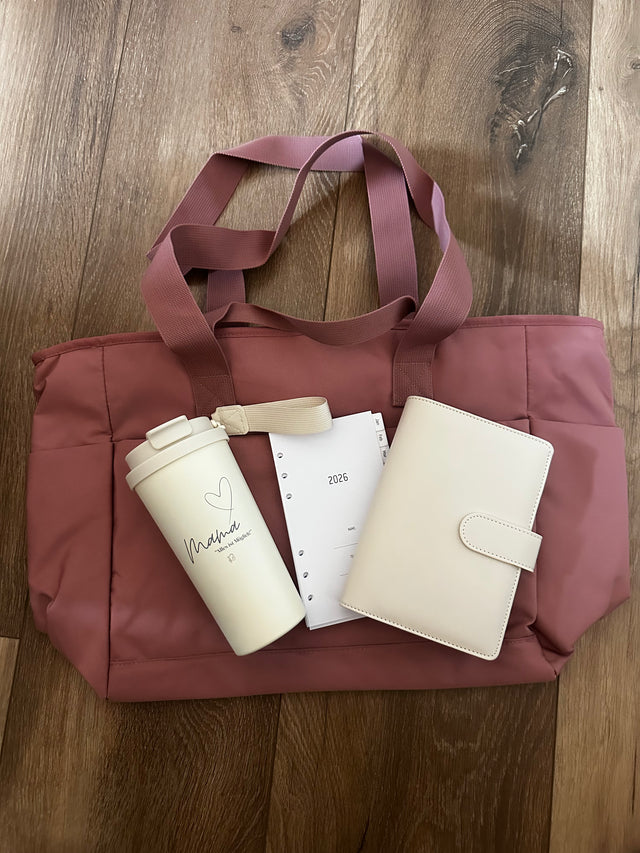 Daily Balance Set – Shopper + Planer + Thermobecher