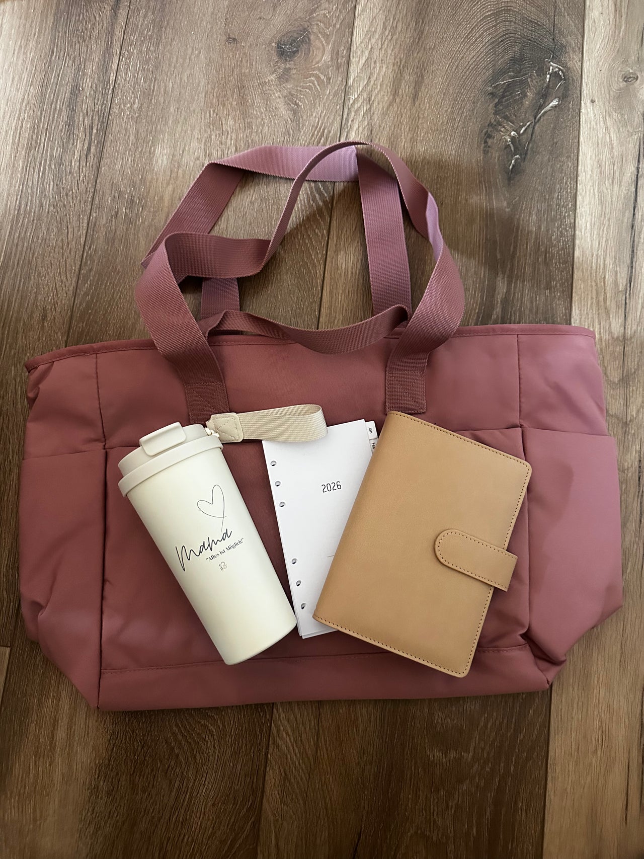 Daily Balance Set – Shopper + Planer + Thermobecher