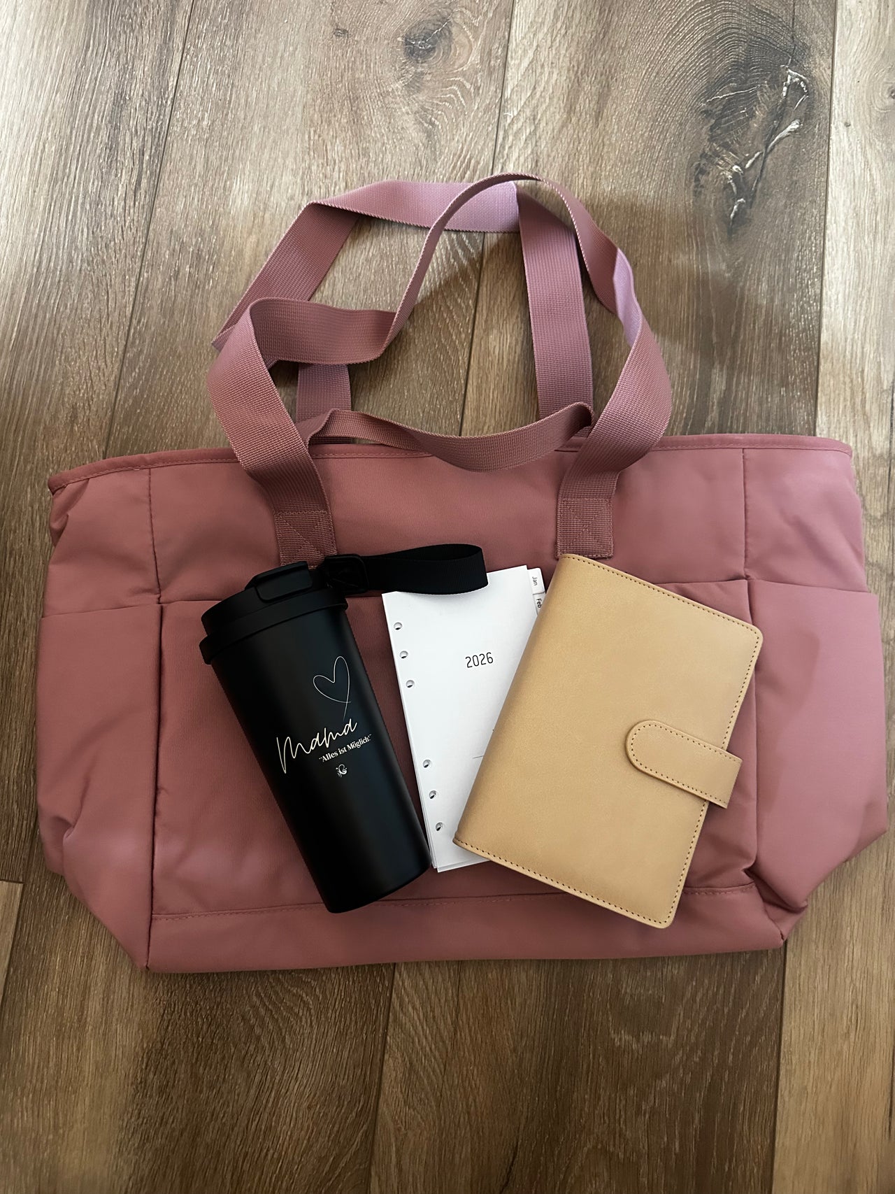 Daily Balance Set – Shopper + Planer + Thermobecher