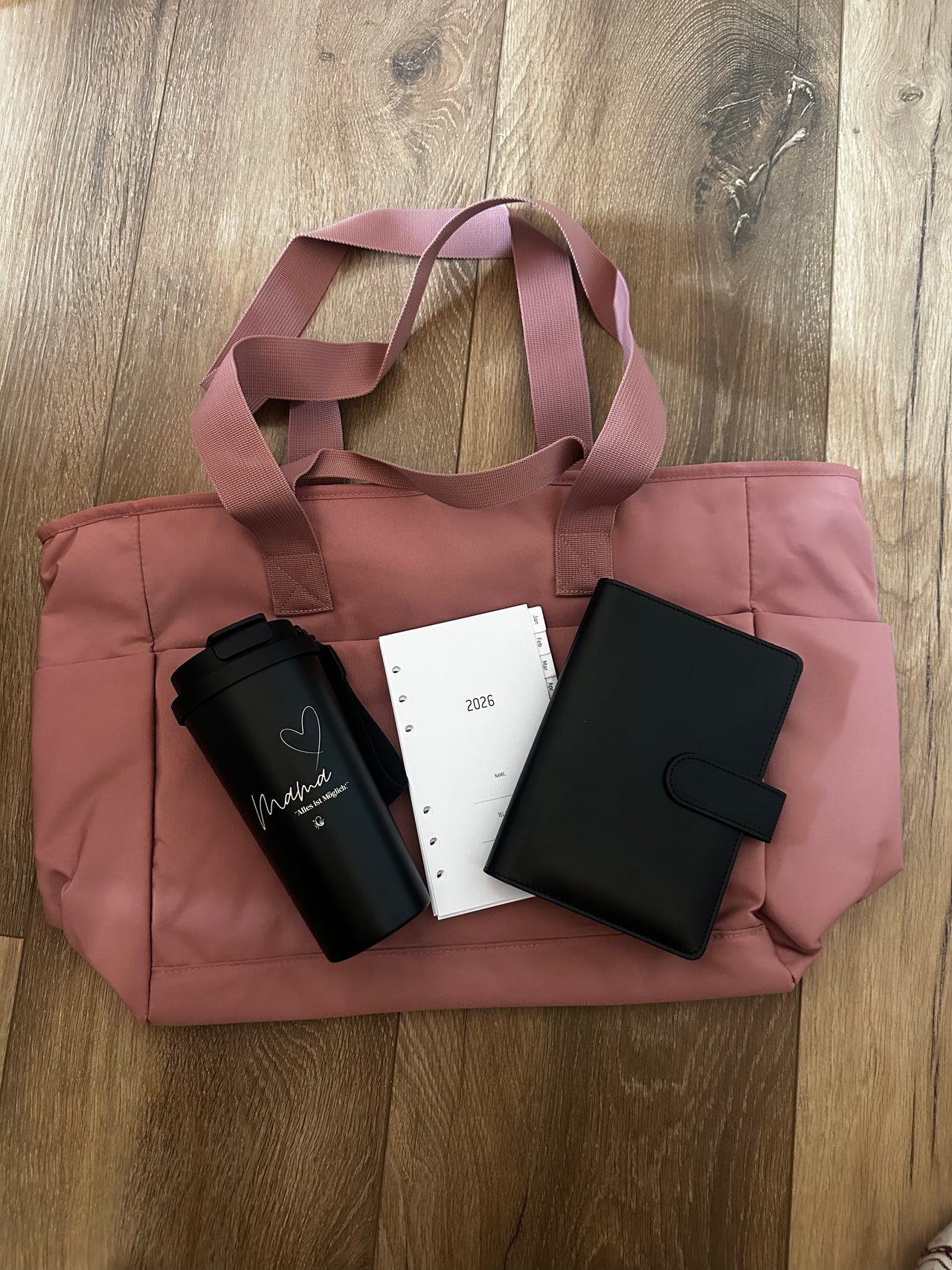 Daily Balance Set – Shopper + Planer + Thermobecher