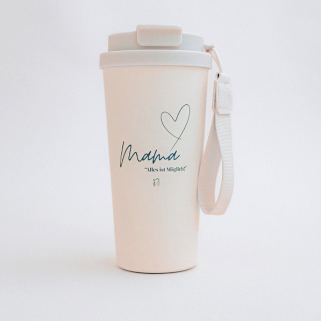 Keliya Mama Thermobecher – 600 ml Edelstahl-Becher für heiße & kalte Me-Time-Momente